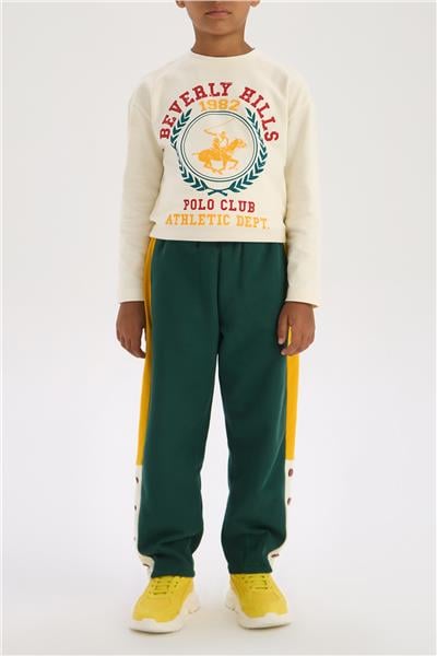 Beverly Hills Polo Club Boy Green Tracksuit BottomBeverly Hills Polo Club Boy Green Tracksuit Bottom