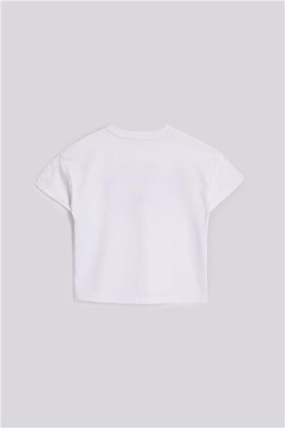 Beverly Hills Polo Club Kız Çocuk Beyaz TshirtBeverly Hills Polo Club Kız Çocuk Beyaz Tshirt