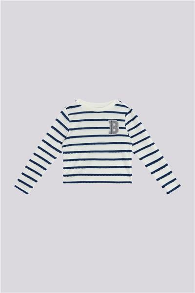 Beverly Hills Polo Club Girl Patterned TshirtBeverly Hills Polo Club Girl Patterned Tshirt
