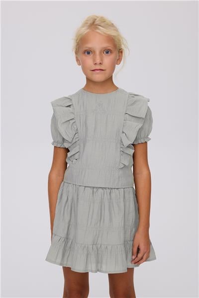 Beverly Hills Polo Club Kız Çocuk Gri Melanj BluzBeverly Hills Polo Club Kız Çocuk Gri Melanj Bluz