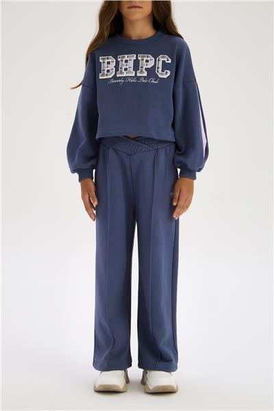 Beverly Hills Polo Club Girl İndigo Tracksuit BottomBeverly Hills Polo Club Girl İndigo Tracksuit Bottom