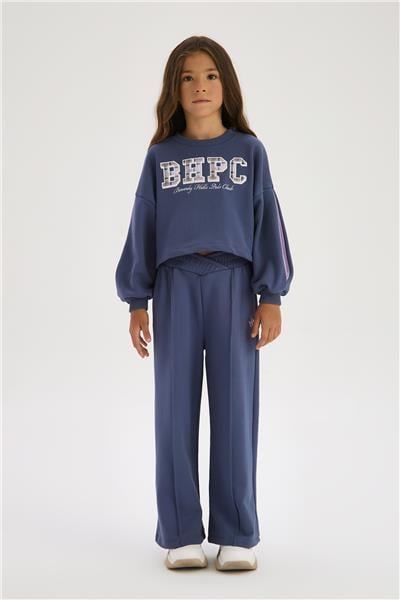 Beverly Hills Polo Club Girl İndigo Tracksuit BottomBeverly Hills Polo Club Girl İndigo Tracksuit Bottom
