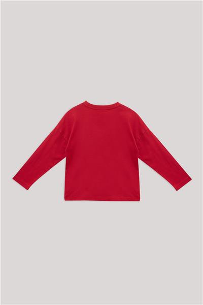 Beverly Hills Polo Club Kız Çocuk Kırmızı T-Shirt