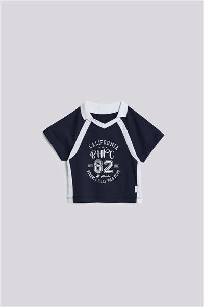 Beverly Hills Polo Club Kız Çocuk Lacivert TshirtBeverly Hills Polo Club Kız Çocuk Lacivert Tshirt