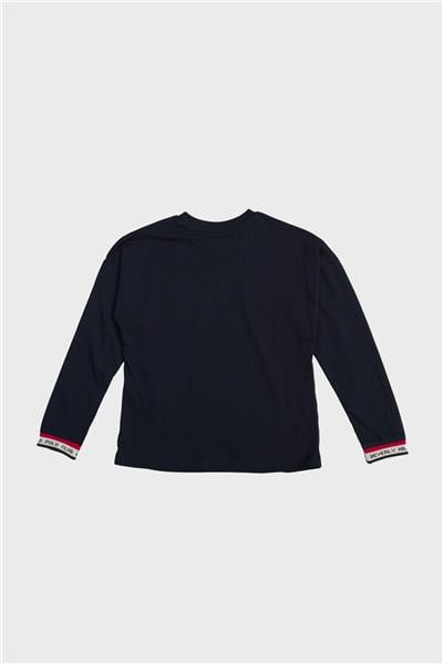 Beverly Hills Polo Club Kız Çocuk Lacivert T-Shirt