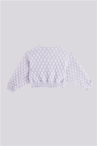 Beverly Hills Polo Club Girl Lilac Tracksuit TopBeverly Hills Polo Club Girl Lilac Tracksuit Top