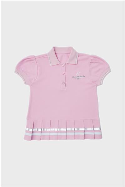 Beverly Hills Polo Club Kız Çocuk Pembe T-Shirt