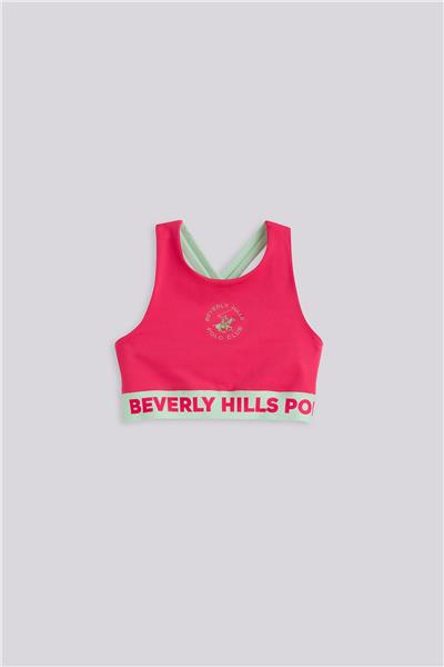 Beverly Hills Polo Club Kız Çocuk Pembe Crop TopBeverly Hills Polo Club Kız Çocuk Pembe Crop Top