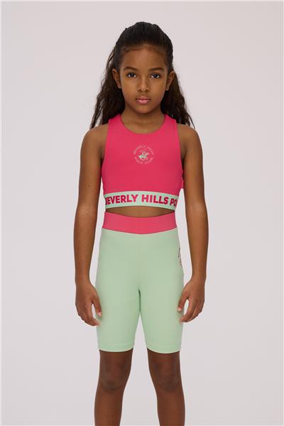 Beverly Hills Polo Club Kız Çocuk Pembe Crop TopBeverly Hills Polo Club Kız Çocuk Pembe Crop Top