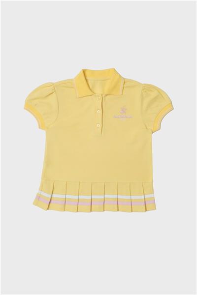 Beverly Hills Polo Club Kız Çocuk Sarı T-Shirt