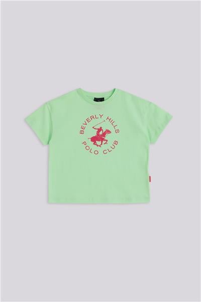Beverly Hills Polo Club Kız Çocuk Yeşil TshirtBeverly Hills Polo Club Kız Çocuk Yeşil Tshirt