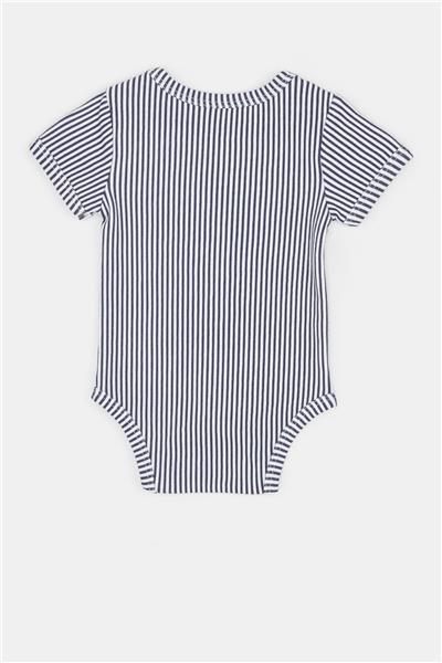 BG Baby Erkek Bebek Desenli 3lü Body