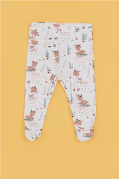 BG Baby Kız Bebek Desenli 2li Alt