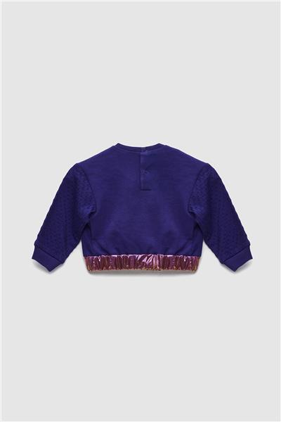BG Baby Kız Bebek Mor S-Shirt