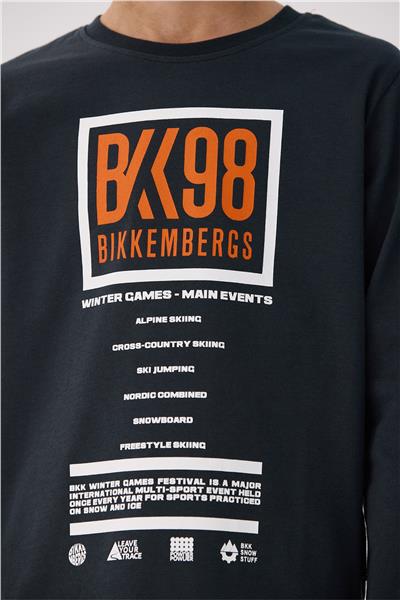 Bikkembergs Erkek Çocuk Antrasit T-Shirt