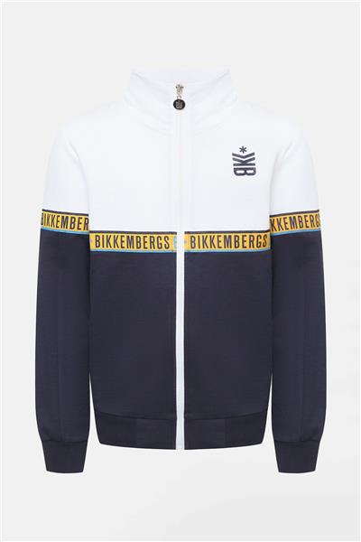 Bikkembergs Erkek Çocuk Beyaz Eşofman Üstü