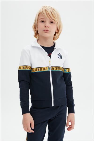 Bikkembergs Erkek Çocuk Beyaz Eşofman Üstü