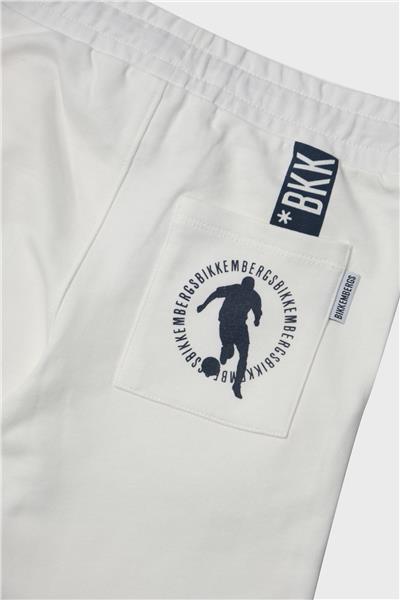 Bikkembergs Erkek Çocuk Beyaz Şort