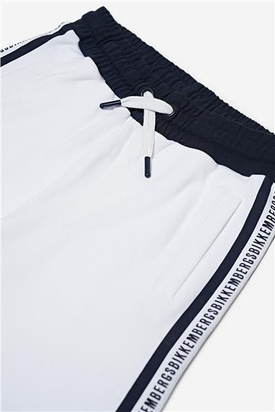 Bikkembergs Erkek Çocuk Beyaz Şort
