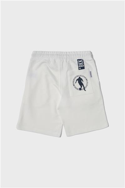 Bikkembergs Erkek Çocuk Beyaz Şort