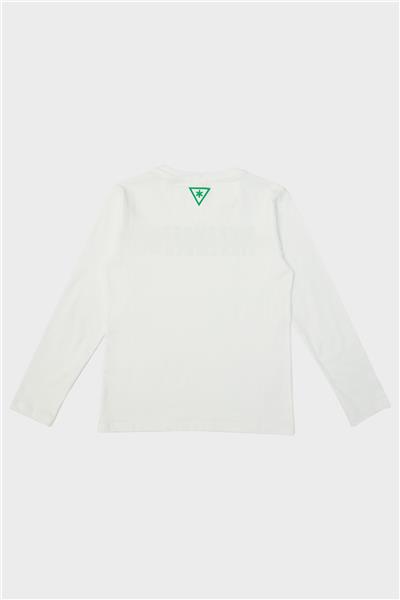Bikkembergs Erkek Çocuk Beyaz T-Shirt