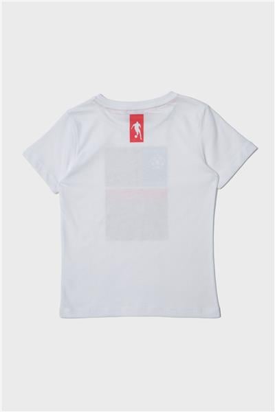 Bikkembergs Erkek Çocuk Beyaz T-Shirt
