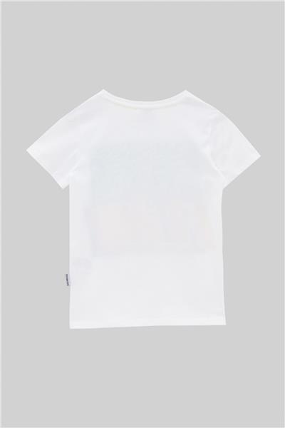Bikkembergs Erkek Çocuk Beyaz T-Shirt