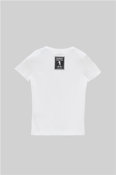 Bikkembergs Erkek Çocuk Beyaz Tshirt