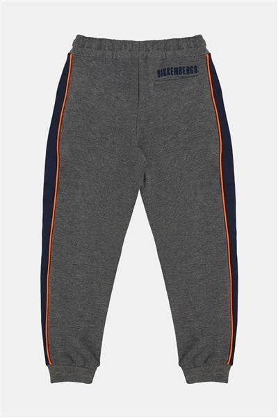 Bikkembergs Erkek Çocuk Gri Melanj Eşofman Altı
