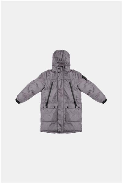Bikkembergs Erkek Çocuk Gri Mont