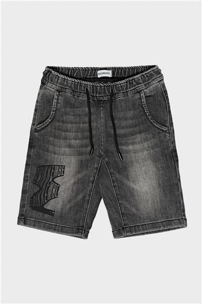 Bikkembergs Erkek Çocuk Gri Şort