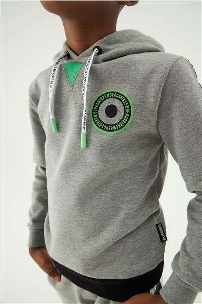 Bikkembergs Erkek Çocuk Gri Sweatshirt