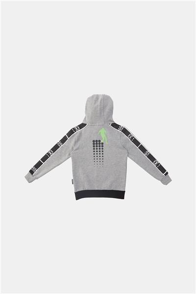 Bikkembergs Erkek Çocuk Gri Sweatshirt