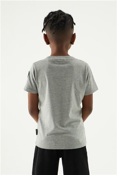 Bikkembergs Erkek Çocuk Gri Tshirt