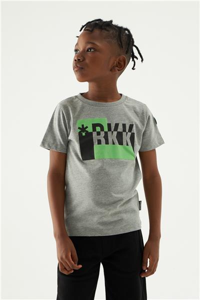 Bikkembergs Erkek Çocuk Gri Tshirt