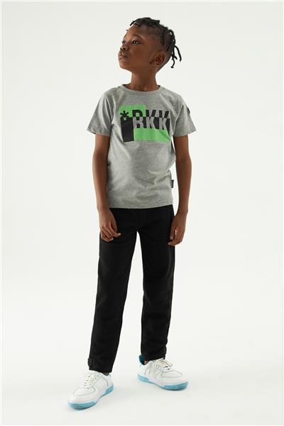 Bikkembergs Erkek Çocuk Gri Tshirt