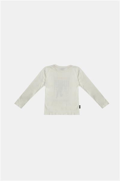 Bikkembergs Erkek Çocuk Kırık Beyaz T-Shirt