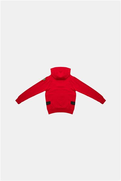 Bikkembergs Erkek Çocuk Kırmızı Sweatshirt