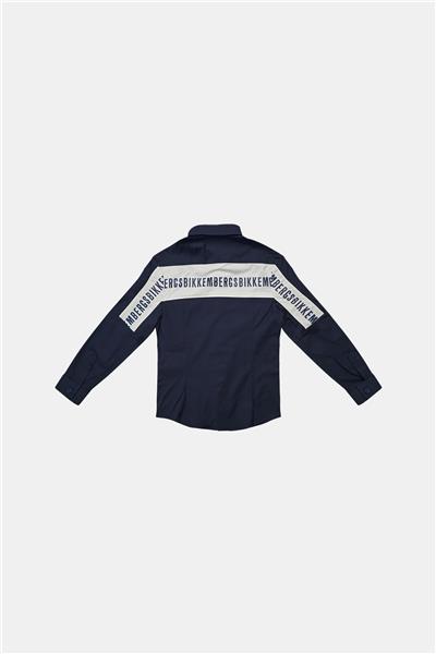Bikkembergs Erkek Çocuk Lacivert Gömlek