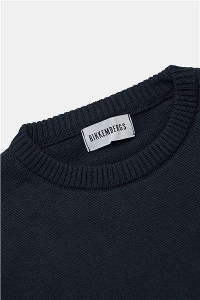 Bikkembergs Erkek Çocuk Lacivert Kazak