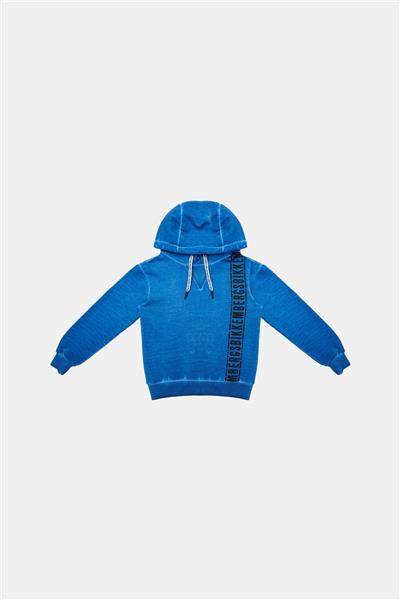 Bikkembergs Erkek Çocuk Mavi Sweatshirt