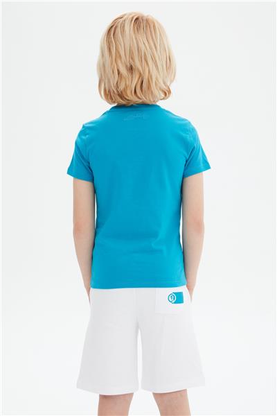 Bikkembergs Erkek Çocuk Mavi T-Shirt
