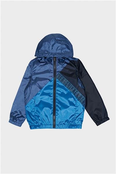 Bikkembergs Erkek Çocuk Mavi Yağmurluk