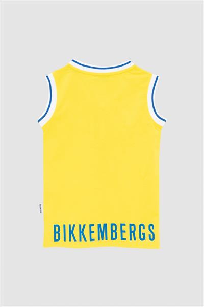 Bikkembergs Erkek Çocuk Sarı Atlet