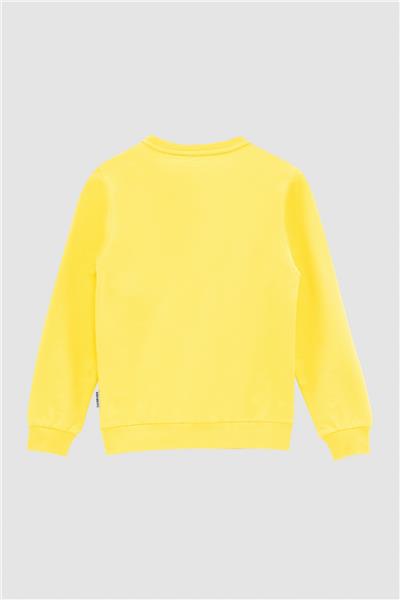 Bikkembergs Erkek Çocuk Sarı Sweatshirt