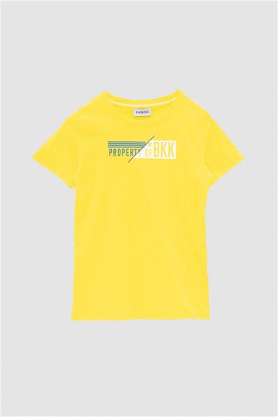 Bikkembergs Erkek Çocuk Sarı T-Shirt