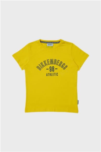 Bikkembergs Erkek Çocuk Sarı T-Shirt