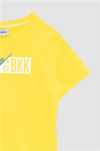 Bikkembergs Erkek Çocuk Sarı T-Shirt