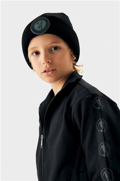 Bikkembergs Erkek Çocuk Siyah Bere