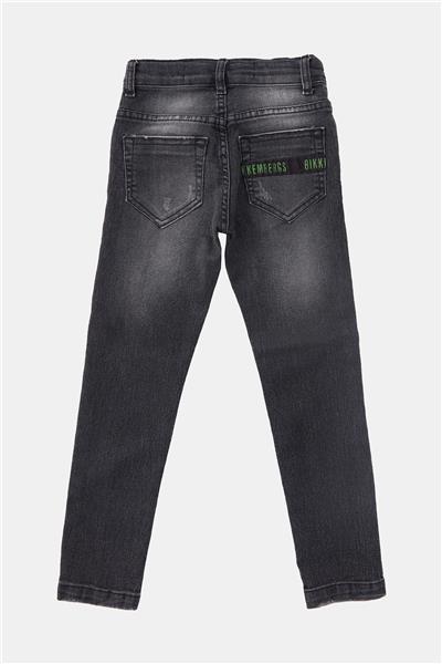 Bikkembergs Erkek Çocuk Siyah Jean